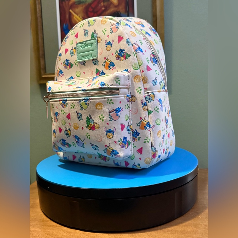 Loungefly Disney Lilo & Stitch Mini Backpack - Picture 3 of 17